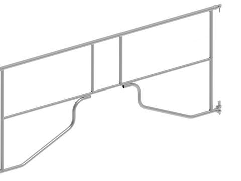 Garde-corps longitudinal