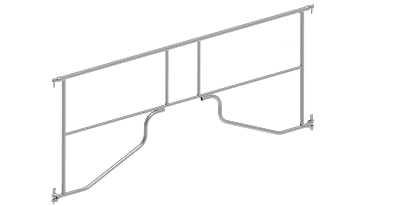 Garde-corps longitudinal 250 cm