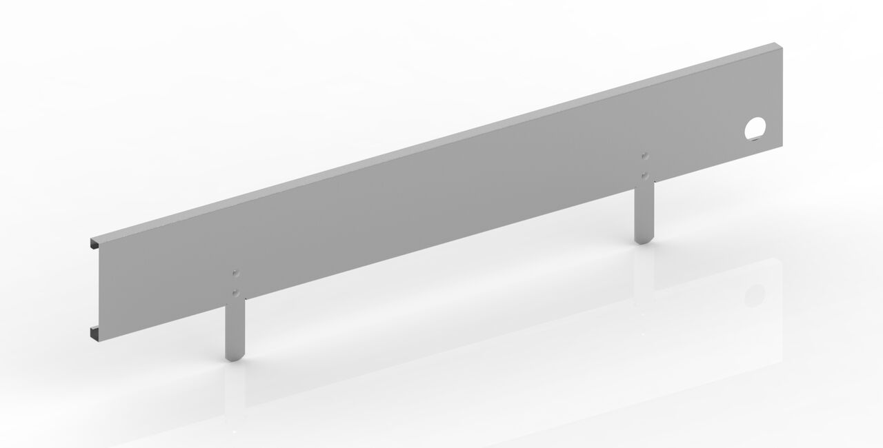 Plinthe Longitudinale avec Pattes 120 cm