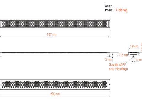 PLANCHE TOUTACIER 200