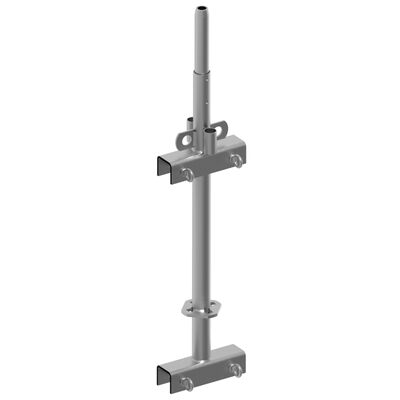 Poteau central poutre