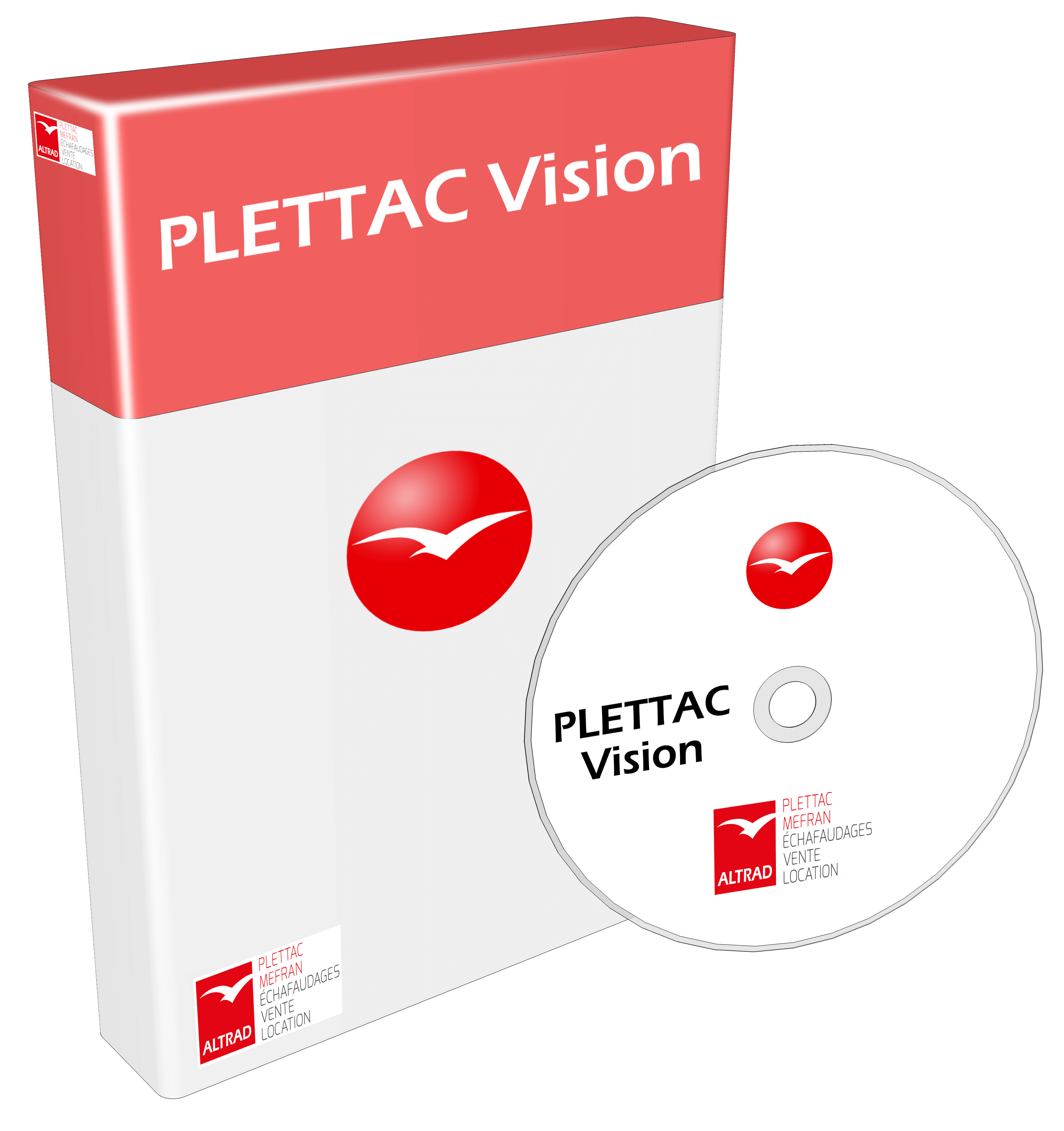 Boite logiciel PLETTAC VISION