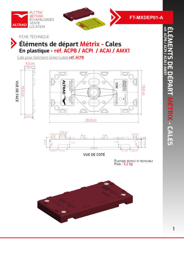 Fiche technique