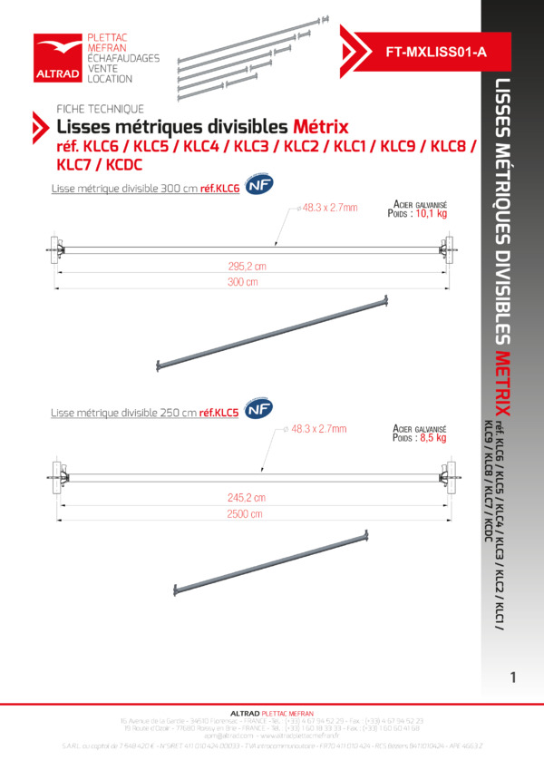 Fiche technique