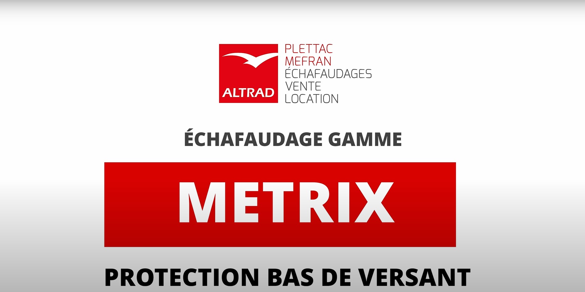 Montage METRIX_Protection bas de versant