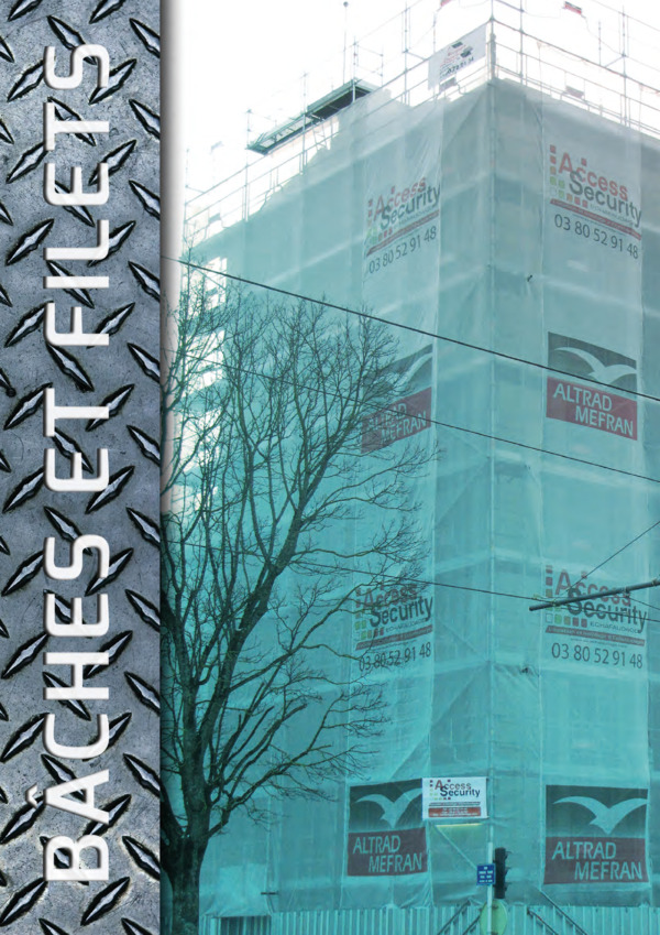 Catalogue bâches et filets