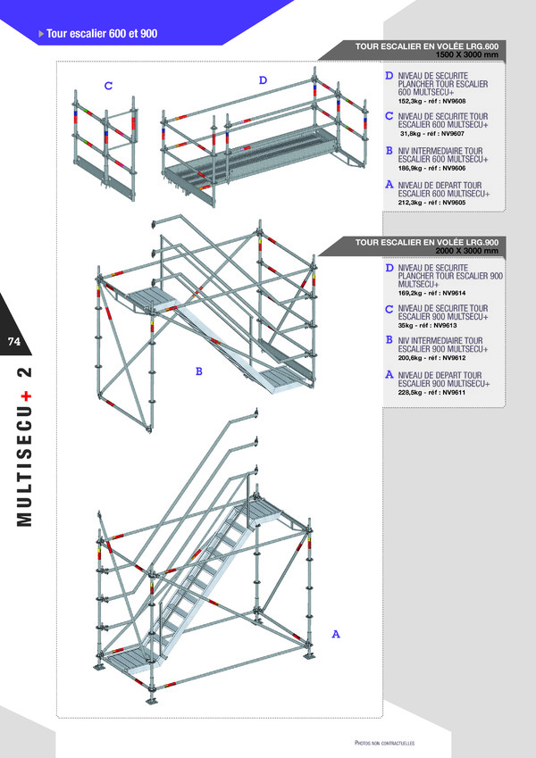 Catalogue TOURS ESCALIERS MULTISECU+
